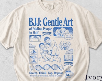 BJJ shirt | Funny Retro Jiu Jitsu Tee | Grappling Gift for Him | Unisex Sports Graphic 45BOGO