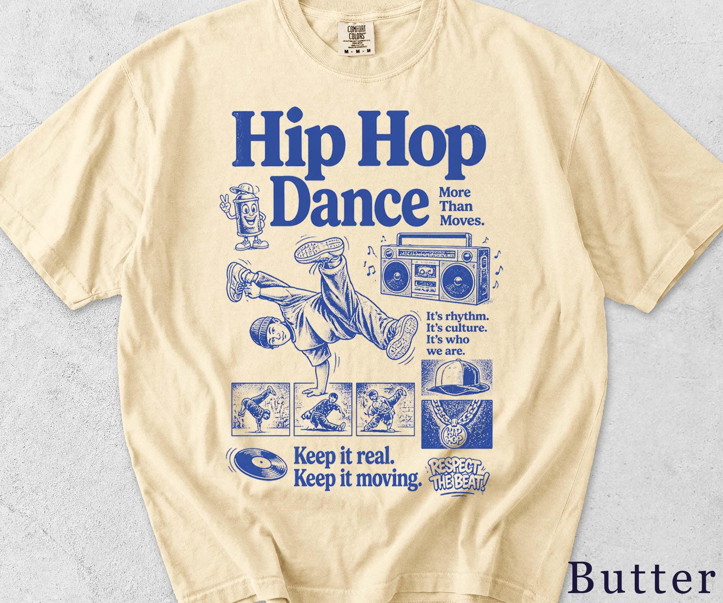 Funny Hip Hop Dance Shirt | Retro Graphic Tee | Gift for Dancer