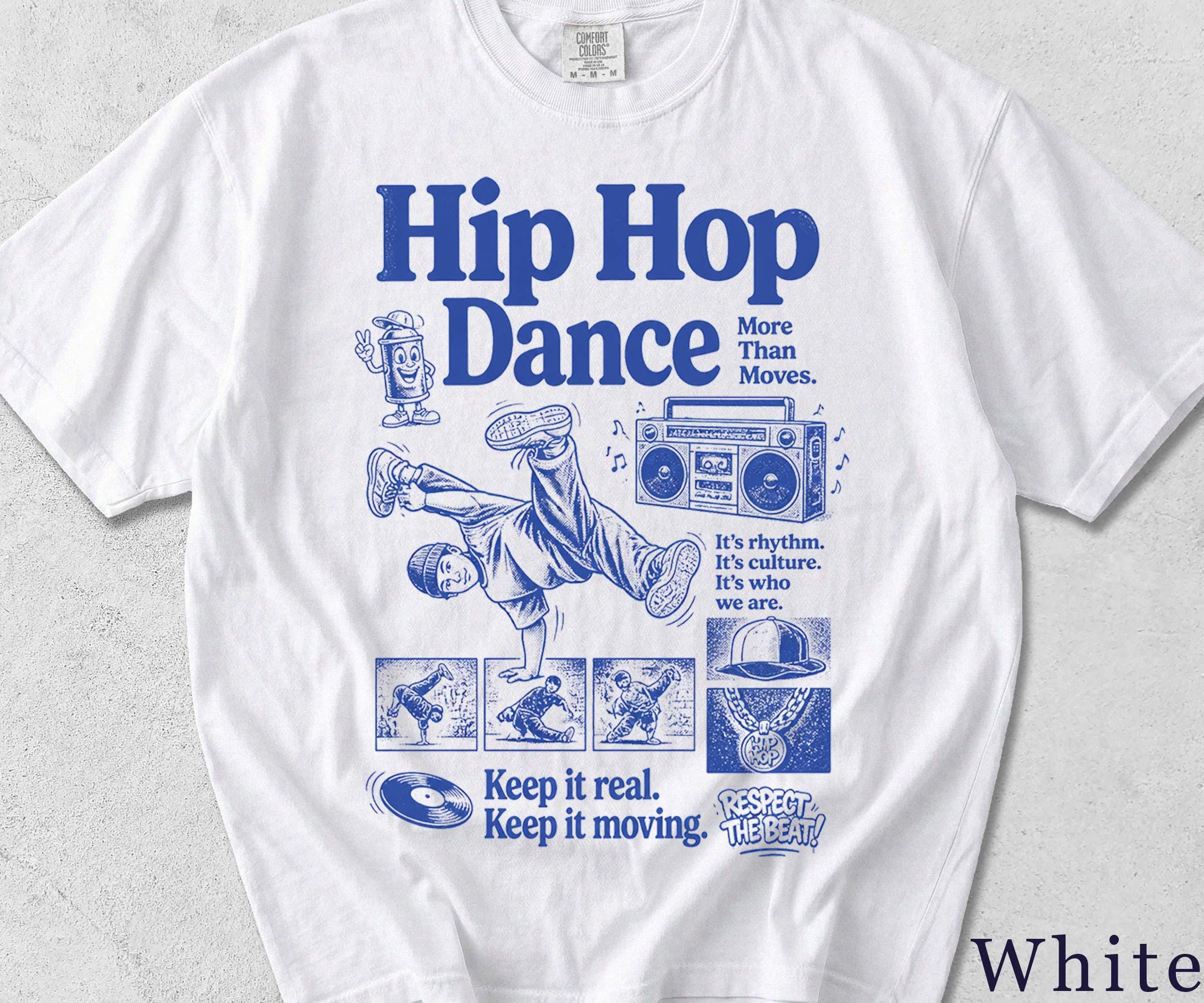 HIP　HOP❣ Funny Hip Hop Dance Shirt | Retro Graphic Tee | Gift for Dancer