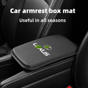 Lexus car memory foam center armrest protective pad