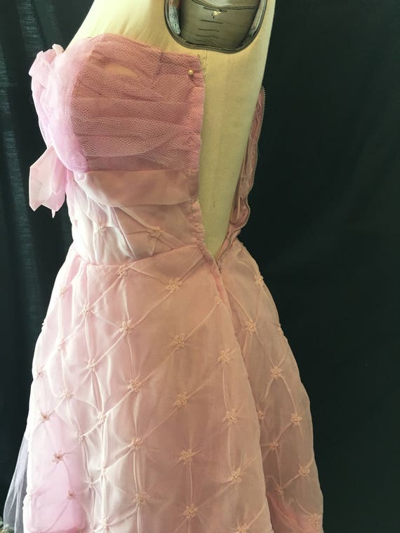 1950 Stunning classical vintage party lavender co… - image 5