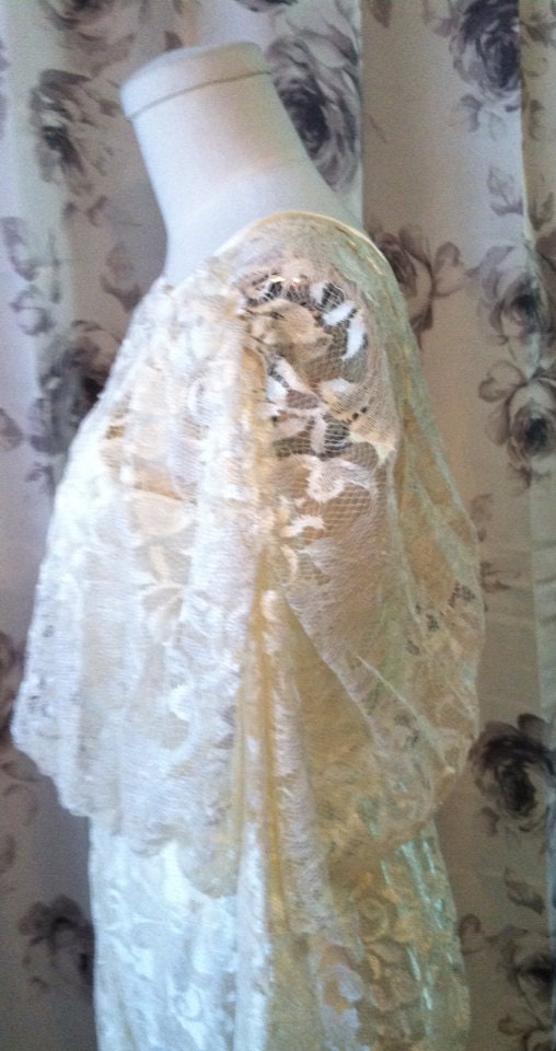 Downton Abbey Era Style Lace Dress - Etsy