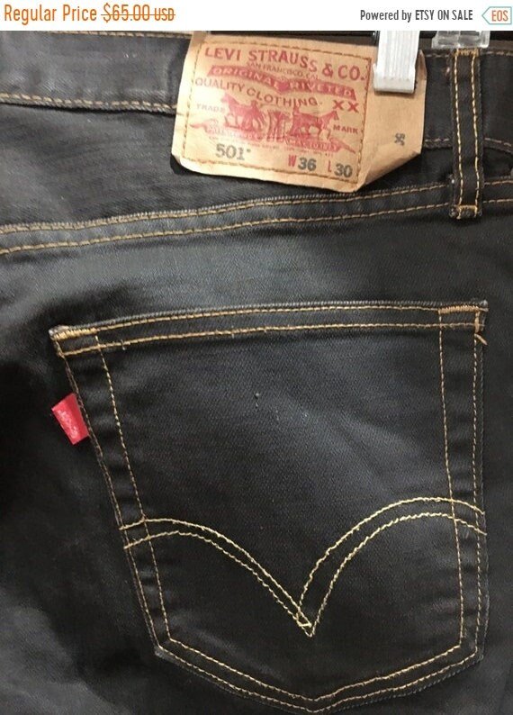 25% OFF Levis Original 501 W36 L30 1980 Denim Classic | Etsy