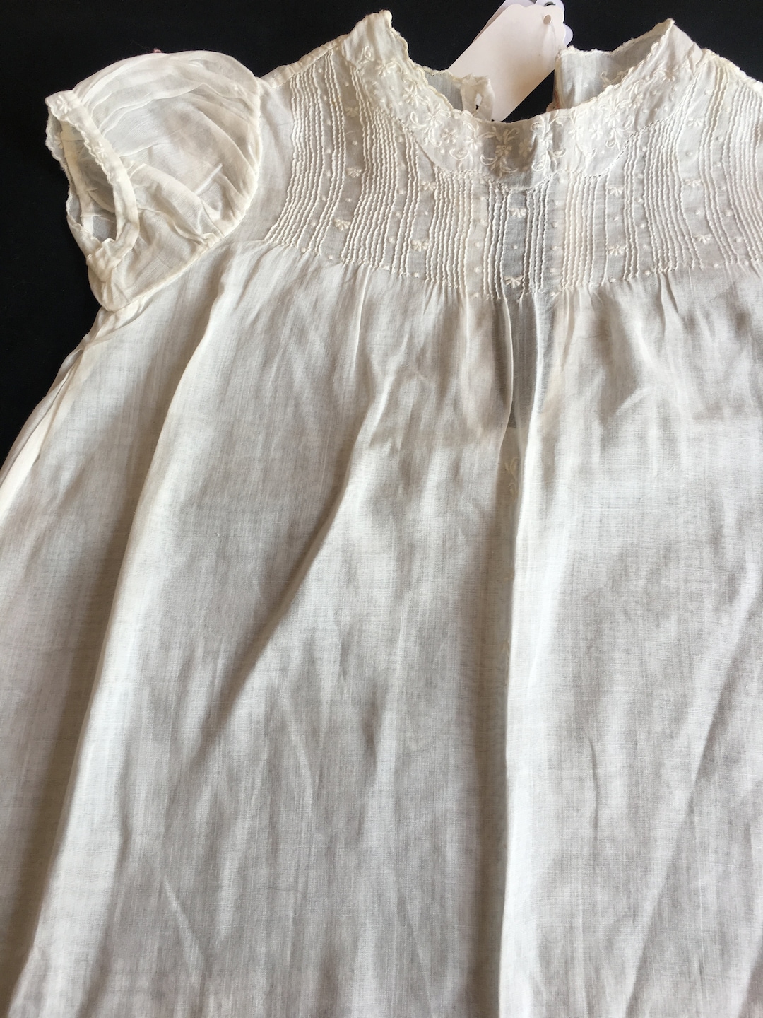 Robe Fille Vintage Smockée – Style Traditionnel Fleuri, Très Bon état – Marque Rosalind, Occasion