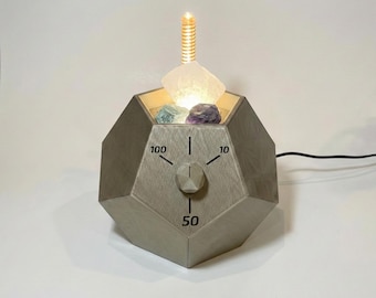 Quantum-Resonator V2| Aktiver Orgon-Verstärker & Radionik-Station | Manifestations-Tool mit Licht-Resonanz Frequenz Generator