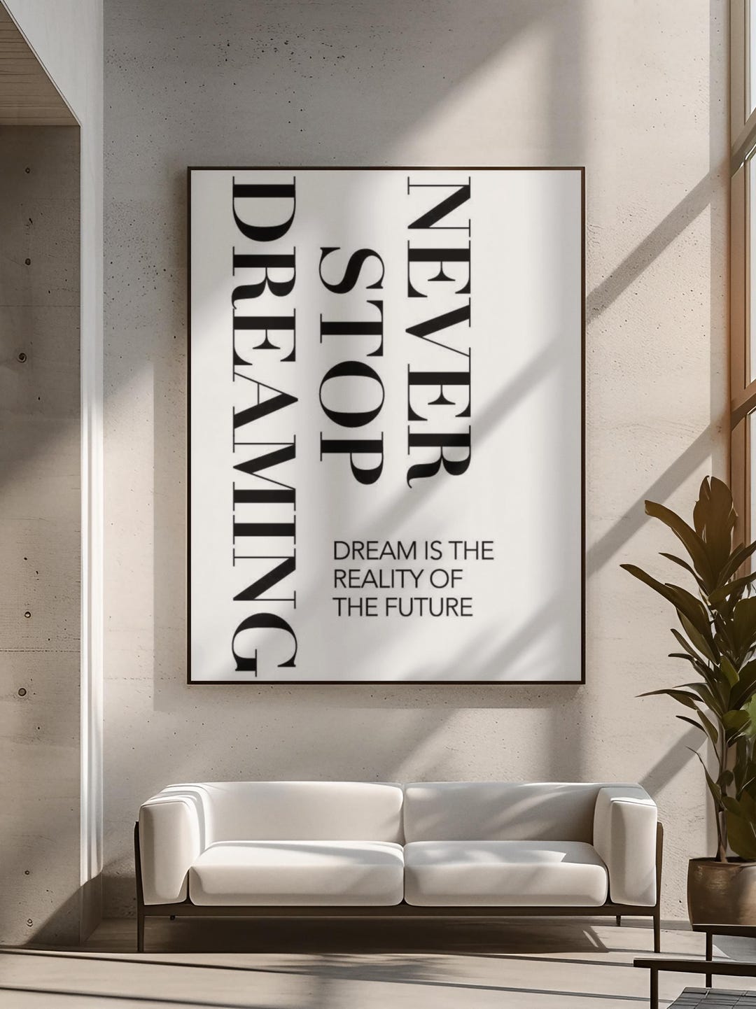 Minimalist Motivational Quote Printable Wall Art | Modern Neutral Home ...