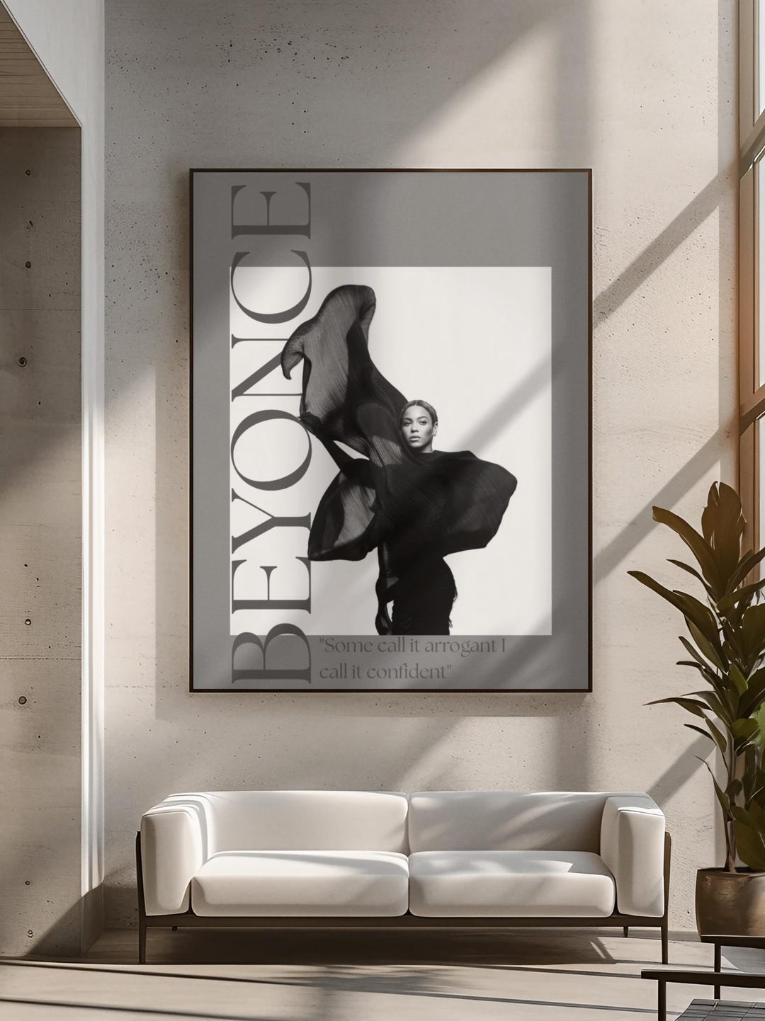 Beyonce Printable Poster | Pop Icon Wall Art | Music Legend Digital ...