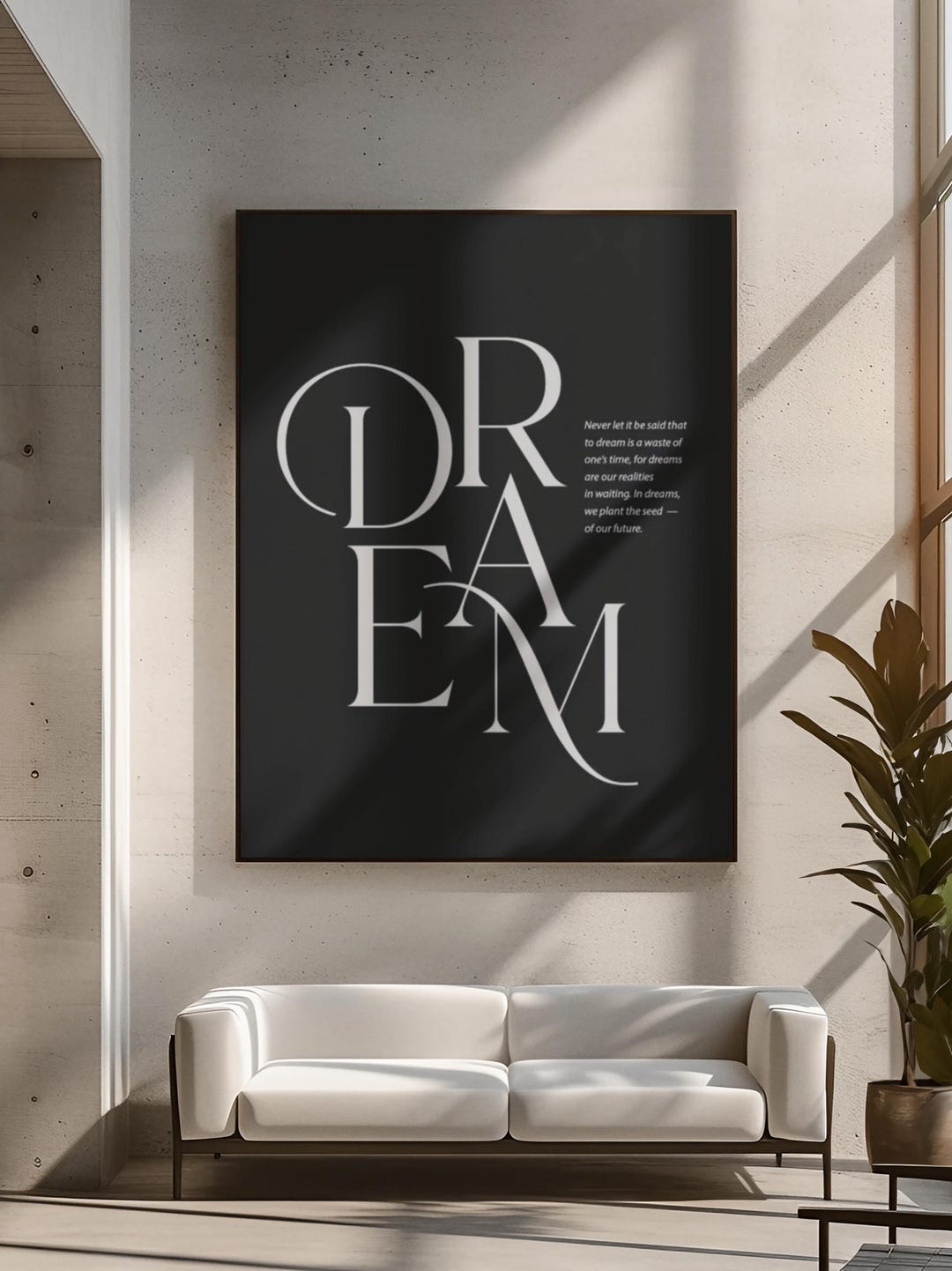 Minimalist Inspirational Quote Printable | Modern Motivation Wall Art ...