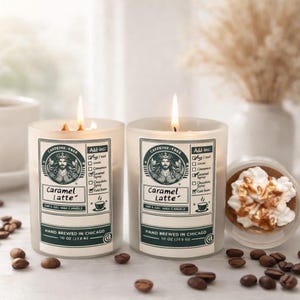 Starbucks Candle - Etsy