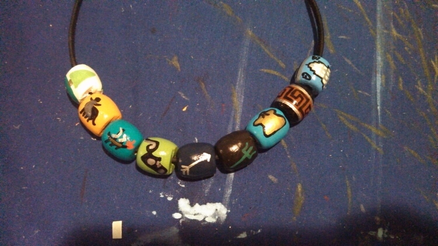 9Bead Annabeth Chase Camp HalfBlood Bead Necklace Etsy