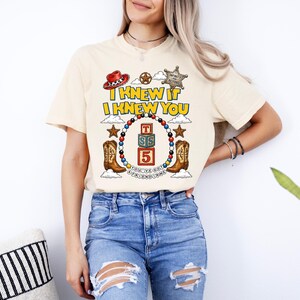 Taylor Swift Toy Story PNG Woody Buzz I Knew You Cardigan Sublimation Eras Tour Swiftie Concert Shirt Retro Design File image 2