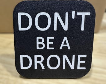 Trailer Tow Hitch Plugs – DON'T BE A DRONE