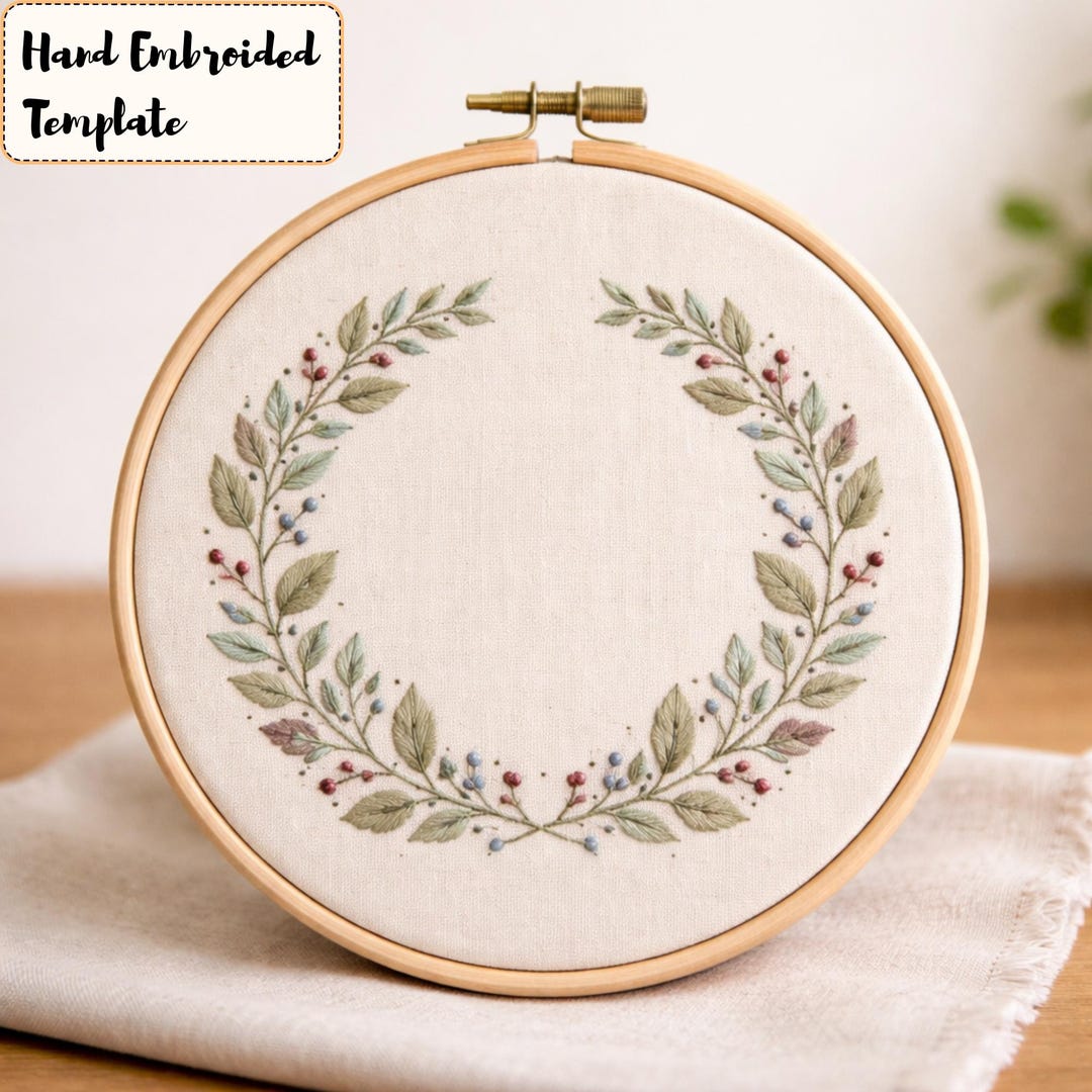 Wildflower Bouquet Embroidery Pattern, Beginner Friendly (PDF Pattern ...