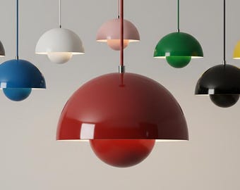 ヴェルナー・パントン フラワーポットペンダント ヴィンテージ 1970