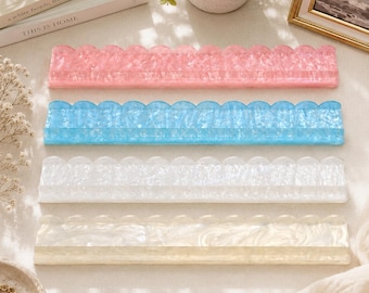 A set of 4 pearl shell mahjong tiles, 5mm acrylic mahjong tile holder push rod, American-style mahjong set, a gift for Game Night.