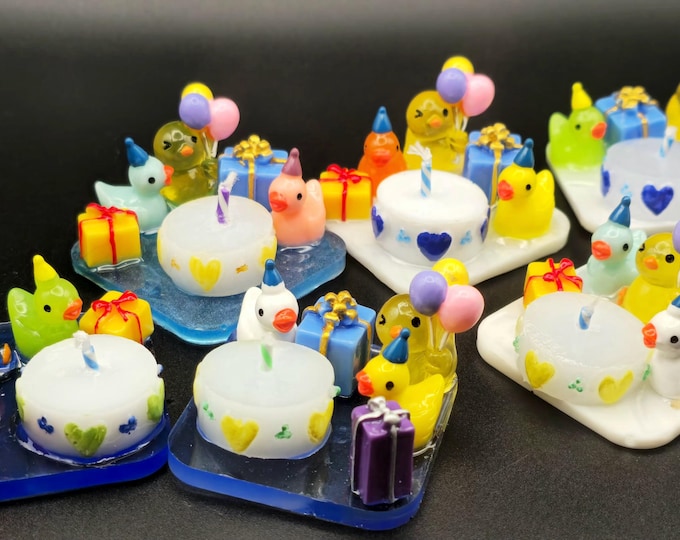 Mini Duck Birthday Party (2.25" Size)
