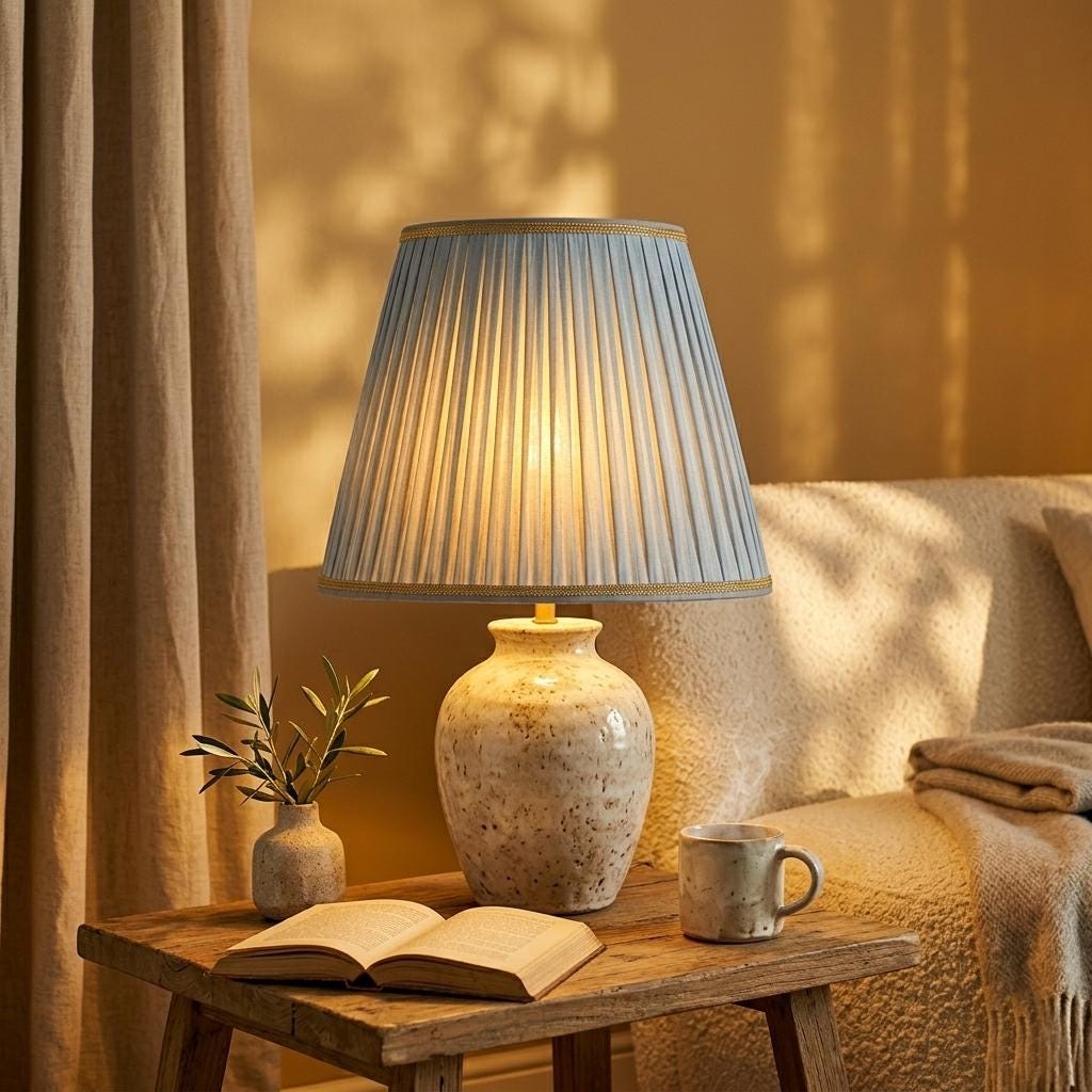 Blue lampshade - Etsy 日本