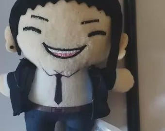 Anime Cosplay Plush Doll | Cute Sorcerer Character Stuffed Toy | Kawaii Chibi Plushie Gift