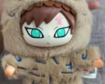 Cute Chibi Anime Plush Keychain, Kawaii Bag Charm Plushie, Soft Anime Keychain Gift