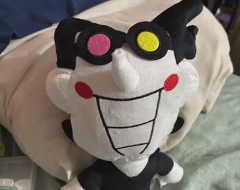 Spamton Mini Felt Plush | Handmade Style Kawaii Plushie | Inspired Collectible Toy Gift