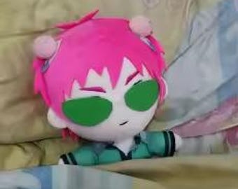 Saiki Kusuo Plush – 20cm Cute Anime Stuffed Doll | The Disastrous Life of Saiki K. Collectible | Soft Fan Gift