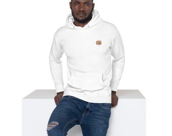Sudadera unisex de mezcla de algodón premium, estilo urbano minimalista, corte regular | Sudadera con capucha con estampado Sunset