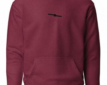 Sudadera unisex con LOGO minimalista – Ropa urbana de algodón premium – Sudadera moderna