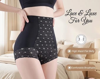 Faja moldeadora de cintura alta/faja moldeadora de abdomen para mujer/ropa interior con control de abdomen