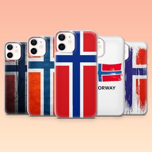 ノルウェーのスマホケース、ノルウェー語カバー（iPhone 17Pro、16、15、14、13、12、Samsung S26、S25、S24、S23Fe、A16、A56、Pixel 10、9Pro対応）