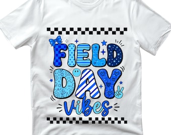 Field Day Vibes SVG, Låt spelen börja PNG, Skolskjortadesign (digital nedladdning)