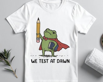 Vi testar i gryningen, grodlärare SVG (digital nedladdning)