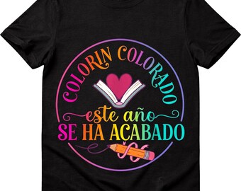 Spanska lärare SVG, Colorin Colorado Este Año Se Ha Acabado PNG (Digital Nedladdning)