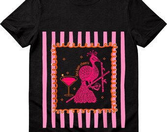 Mahjong SVG, Preppy Bird Bam Cheers PNG, Cocktail Shirt Cut-fil (digital nedladdning)