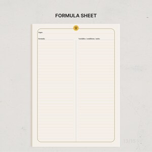 Math and Physics Study Notes Bundle, Schrodingers Cat, STEM Notebook Cover (Digital Download) image 12