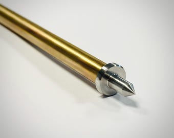 Brass Cello Endpin | Warm & Grounded Tone | Ø 10 × 500–750 mm