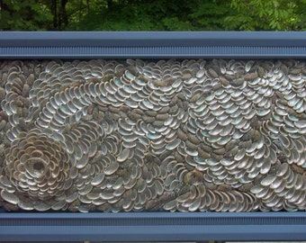 Sea Shell  "Eye of the Hurricane" Outdoor Installation  L54" X  W34"