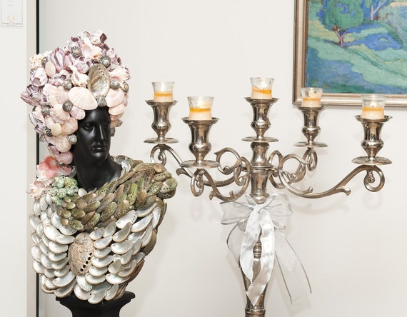 Sea Shell Bust Coquillage Inspired by VIZCAYA MUSEUM and GARDENS