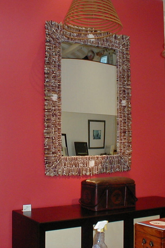 Thousands Of Sea Urchin Spines On A Square Mirror