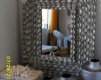 Sea Shell Mirror....inspired by VIZCAYA MUSEUM GARDENS Grottoes