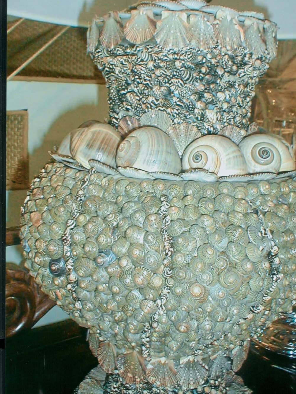 Sea Shell Encrusted Lamp Base - Etsy