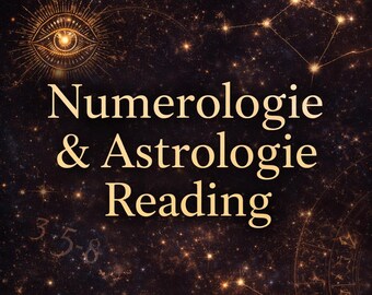 Lectura personal de numerología y astrología | Número de camino de vida, carta astral y camino del alma | PDF espiritual