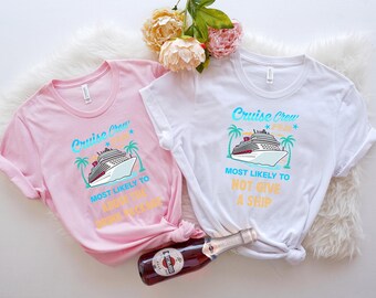 Funny Cruise Crew 2026 T-Shirt - Vacation Matching Tee