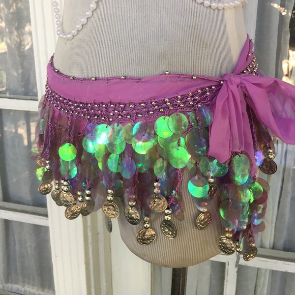 Rainbow Fish Mermaid Skirt in Orchid - O/S