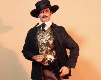 Custom Colonel Mortimer 1/6 Scale (Made to Order) cowboy figure