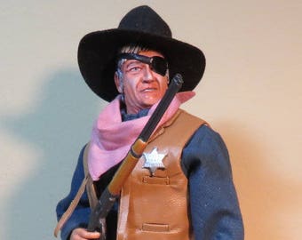 Custom Marshal Rooster Legendary Hollywood  (In Stock!) 1/6 scale cowboy figure