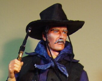 Custom Cowboy Henry Hooker from the Movie "Tombstone" 1/6 Scale Limited Edition (Made to order)