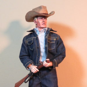 Custom Cowboy Lucas the Rancher Made to Order 1/6 scale image 3