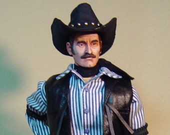 Custom Cowboy Hollywood Black Bart (Made to Order) 1/6 scale