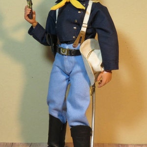 Deluxe Custom Captain Nathan Brittles Cavalry by Old Days of Yore Made to Order 1/6 scale Cowboy image 4