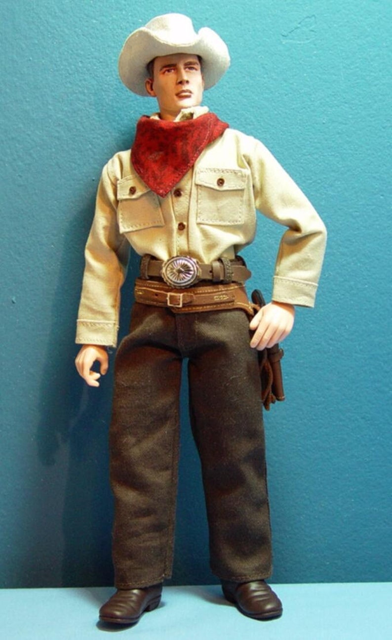Custom Cowboy Wyoming Ranch Foreman Made to Order 1/6 scale image 1